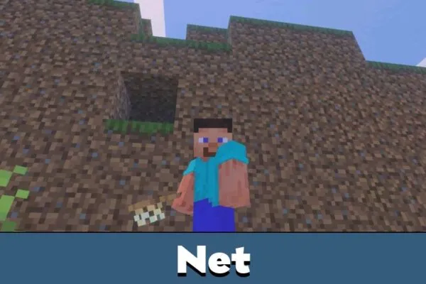Net from Ribbits Mod for Minecraft PE