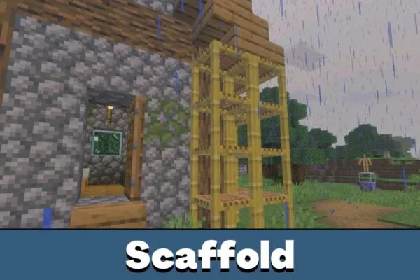 Scaffold from Education Mods for Minecraft PE