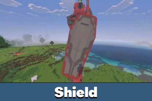 Shield from Gundam Mod for Minecraft PE
