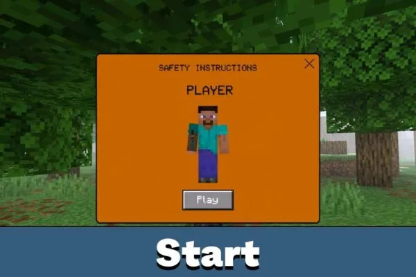 Start from Nightmare Overload Mod for Minecraft PE