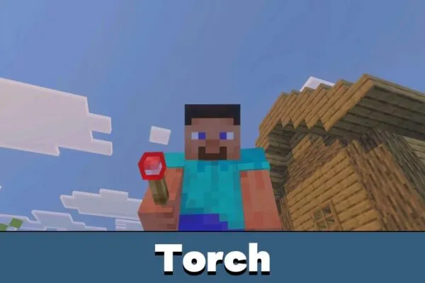 Torch from Xnova Remastered Texture Pack for Minecraft PE