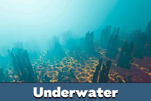 Underwater from Nexora Visuals Shader for Minecraft PE