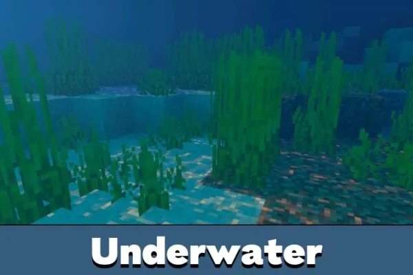Underwater from Vulkan Core Texture Pack for Minecraft PE