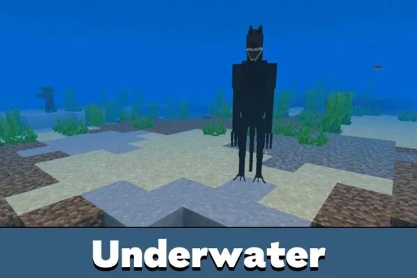 Underwater from The Wolfman Mod for Minecraft PE