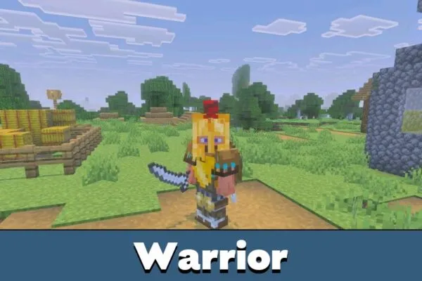 Warrior from Sieged Mod for Minecraft PE