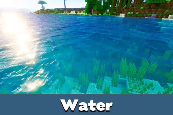 Water from Nexora Visuals Shader for Minecraft PE