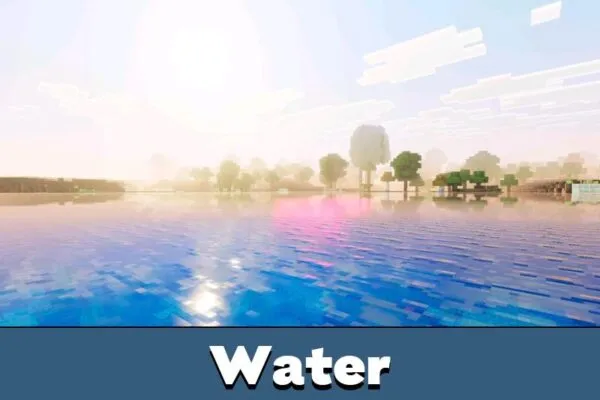 Water from PureTone Visuals Shader for Minecraft Bedrock