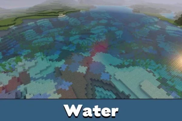 Water from Vulkan Core Texture Pack for Minecraft PE