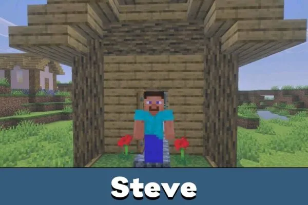 Steve from Xnova Remastered Texture Pack for Minecraft Bedrock