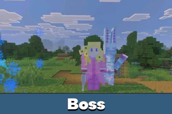 Boss from Requiem Rising Mod for Minecraft Bedrock