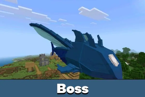 Boss from Tensura Reincarnated Requiem Mod for Minecraft Bedrock