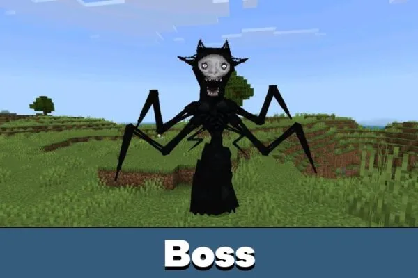 Boss from The Growling Man Mod for Minecraft Bedrock