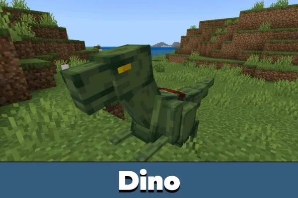 Dino from Tensura Reincarnated Requiem Mod for Minecraft Bedrock