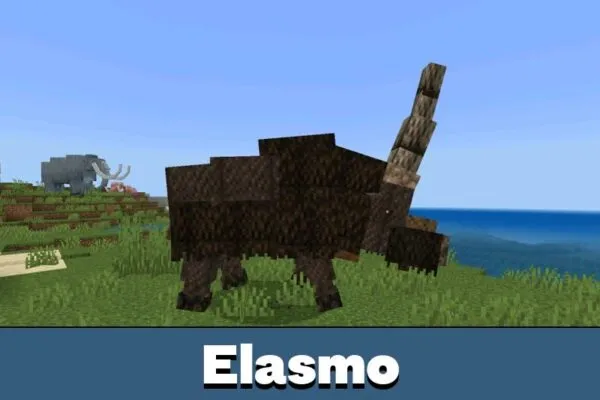 Elasmo from Ice Age Mod for Minecraft Bedrock