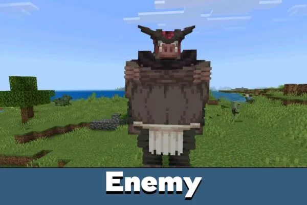 Enemy from Tensura Reincarnated Requiem Mod for Minecraft Bedrock