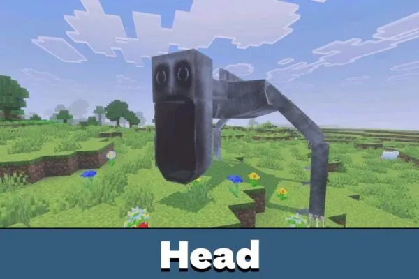 Head from The Imitators Mod for Minecraft Bedrock