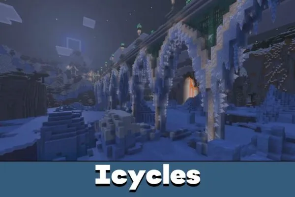 Icycles from Minecraft
