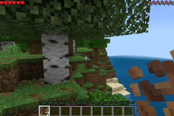 Minecraft Bedrock 26.50 apk gameplay