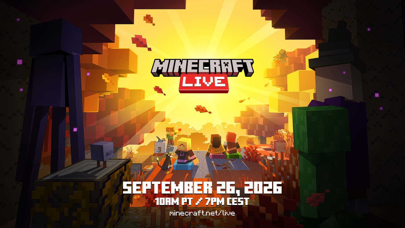 Minecraft Live 2026 (September 26)
