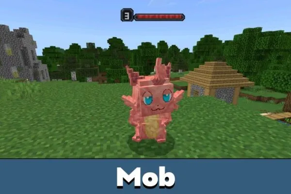 Mob from Palcraft Mod for Minecraft Bedrock