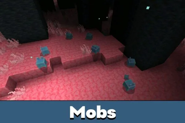 Mobs from The Sift Mod for Minecraft Bedrock