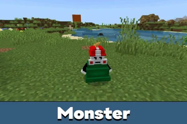 Monster from Omedweller Mod for Minecraft Bedrock