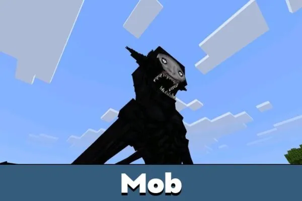 Mob from The Growling Man Mod for Minecraft Bedrock