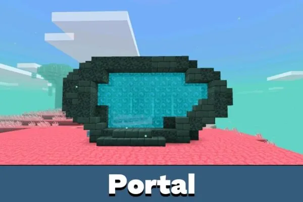 Portal from The Sift Mod for Minecraft Bedrock