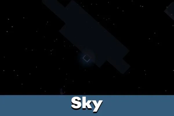 Sky from The Disturbed Mod for Minecraft Bedrock