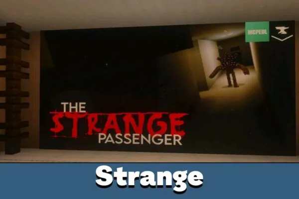 Download The Strange Passenger Horror Map for Minecraft Bedrock