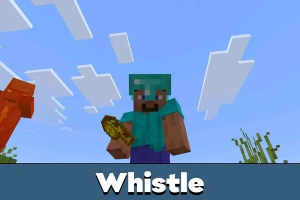 Whistle from Omedweller Mod for Minecraft Bedrock