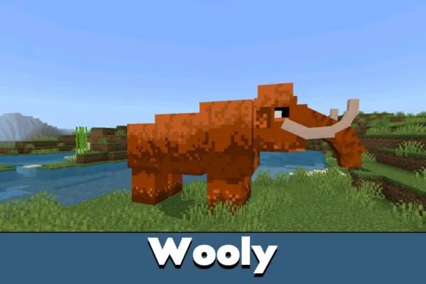 Wooly from Ice Age Mod for Minecraft Bedrock