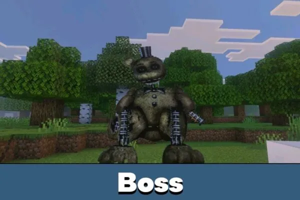 Boss from I see you Mod for Minecraft Bedrock