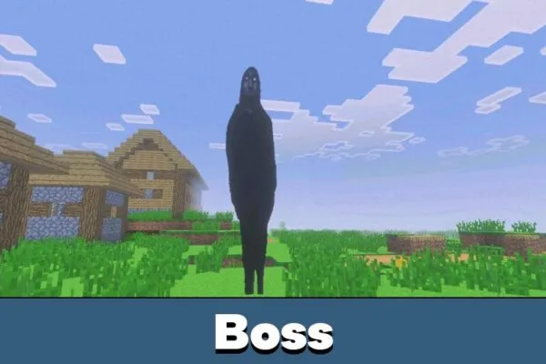 Boss from No Players Online Mod for Minecraft Bedrock