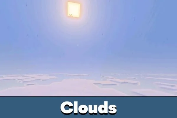 Clouds from Horizon Shader for Minecraft Bedrock