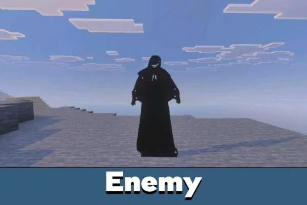 Enemy from I see you Mod for Minecraft Bedrock