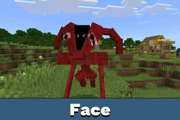 Face from The Anguish Mod for Minecraft Bedrock