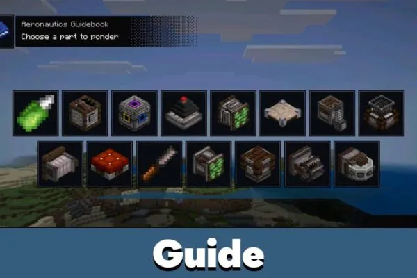 Guide from Invent Aeronautics Mod for Minecraft Bedrock