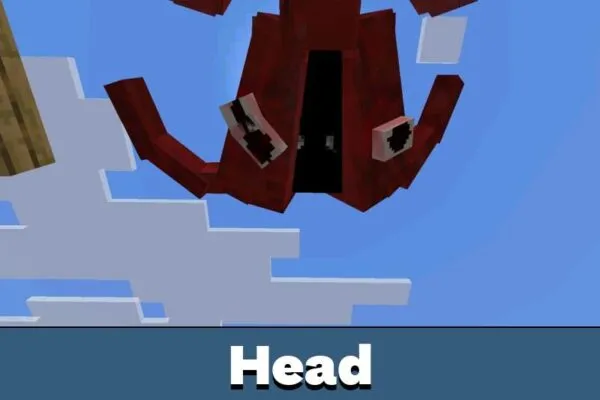 Head from The Anguish Mod for Minecraft Bedrock
