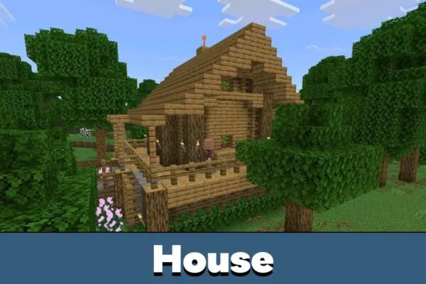 House from Otherworldly Mod for Minecraft Bedrock