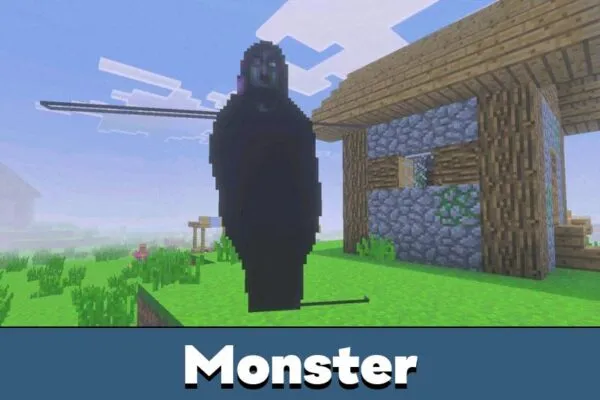 Monster from No Players Online Mod for Minecraft Bedrock