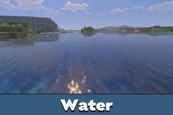 Water from Horizon Shader for Minecraft Bedrock