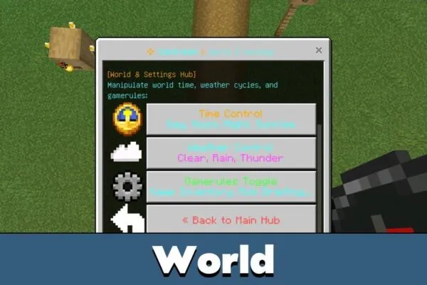 World from CheatBox for Minecraft Bedrock